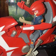 Yu-Gi-Oh! 5D’s 2009 Dual Runner D Wheel Yusei Fudo Figure