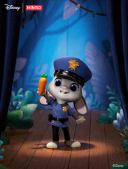 MINISO Disney Zootopia Judy Nick Best Partner Series Cute Figure Toy