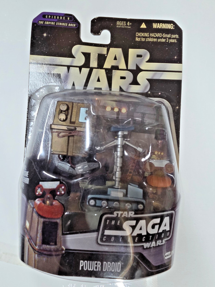 Star Wars Saga Collection 014 Power Droid & Tredwell Droid Figure New