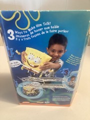 Vintage Nickelodeon Mattel Eye-Poppin’ Talking Spongebob Squarepants. See Desc