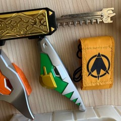 Power Rangers Dino Thunder Abaranger Morpher Dino Commander Bandai Japan used