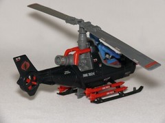 VINTAGE 1983 HASBRO G.I. JOE CHOPPER BATTLE: DRAGONFLY VS COBRA F.A.N.G.