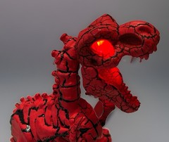 ZURU Robo Alive Volcano 7” Dino Fossil Find Electronic Interactive T-Rex