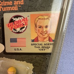 Toymax M PACT Tom Adams, Oxy Figure 1991 M P.A.C.T. Sealed New MOC Special Agent