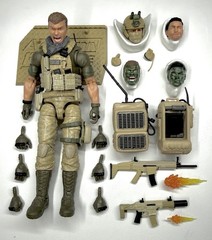 Valaverse Action Force Desert Condor Complete Bundle Heads Backpacks Loose