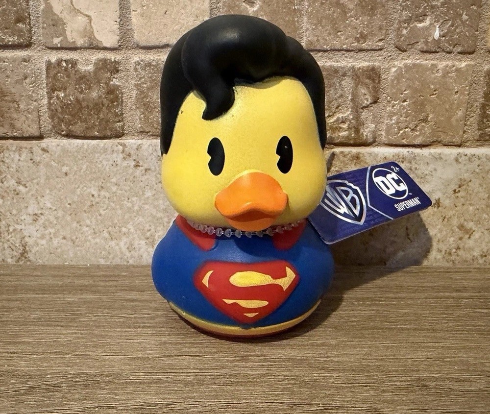 Superman Rubber Duck – Ducking Gift -Cruises – Officially Licensed