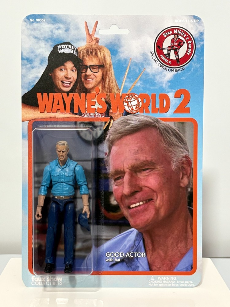 Wayne’s World 2 Charlton Heston Action Figure of Good Actor – 90s Collectible