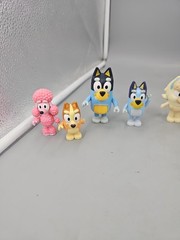 Bluey Friends And Family Poseable Action Figures Lot Of 12 Characters