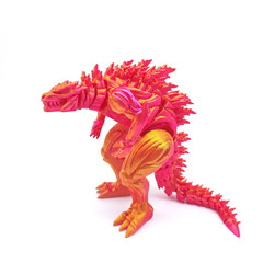 3D Printed Muscle Dinosaur Action Figure Movable Joint Mini Monster Model Toy Gi