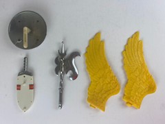 Battery Operated Guardian Patrol 1986 Son Ai Toy Sectaurs Knockoff Vintage