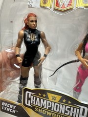 WWE Becky Lynch Bianca Belair Championship Showdown Wrestling Figures Mattel