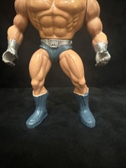 1987 Mattel Masters of the Universe MOTU Laser Light He-Man Not Complete ITALY