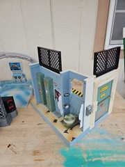WWF Jakks Pacific Backstage Mayhem Smackdown Wrestling Vtg Playset sounds toilet