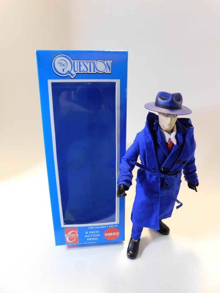 Mego 8″ Action Figure Custom DC Comics Boxed The Question Paranormal X-Files