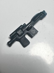 VINTAGE KENNER STAR WARS 1980 V4 IMPERIAL IG-88 BLASTER GUN COMPLETE TRANSLUCENT