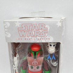 Hasbro Star Wars Mandalorian Warrior Holiday Edition Black Series NEW/SEALED