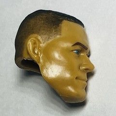 WWE Mattel Wrestling Action Figure John Cena Replacement Head Blue Eyes