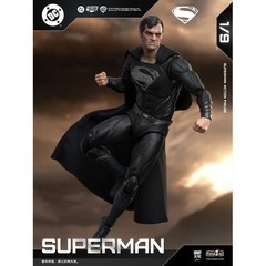 [In Stock] HIPLAY Fondjoy Black Superman 2.0 DC1026 Action Figure