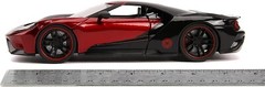Jada Toys Marvel Miles Morales & 2017 Ford GT 1:24 Scale Die-Cast Car