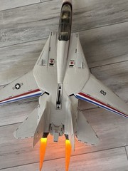GI Joe 1983 Skystriker Glow Afterburner with Lights Set 3D Printed Custom