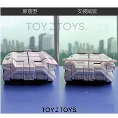 3D DIY Replenish Kit For Siege Sideswipe car tail / Alert car tail Spoilers
