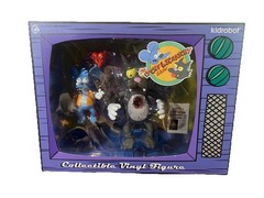 The Simpsons Itchy & Scratchy Collectable Vinyl Action Figures Kidrobot New NIB