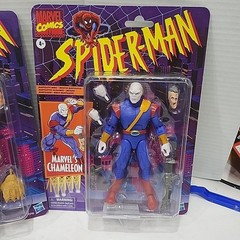 Marvel Legends Retro Sandman Shocker Chamaleon Spider-Man Animated 90 Figure Set
