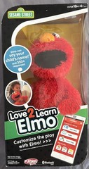 HASBRO Sesame Street Love 2 Learn Elmo RARE Customize Play Kids Toy New Open Box
