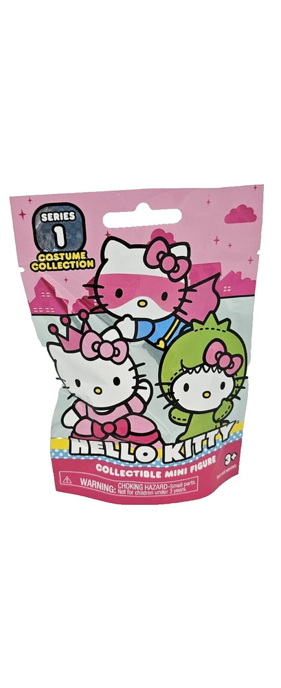 Hello Kitty Costume Collection blind bag Series 1 New/Sealed/Random/Free Ship