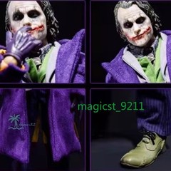 The Dark Knight Heath Ledger Joker 1/6 Cloth Movable Figure Collection US STOCK!