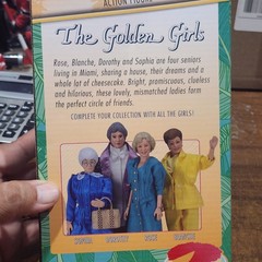 NECA The Golden Girls Rose Boxed Action Figure, Ages 14+ Green/Blue NEW
