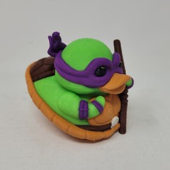 Leonardo Raphael Michelangelo Duck Teenage Mutant Ninja Turtle Fan Art 3D Print