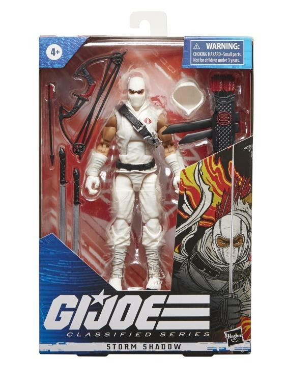 Hasbro G.I. Joe Classified Series Storm Shadow Action Figure USA In Stock