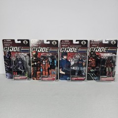 4 G.I. Joe 30th Anniversary Figure Lot Hasbro New Techno Hazard Viper Iron Cobra
