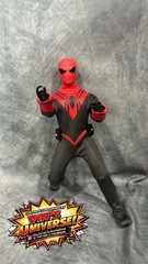 Custom 8″ Mego Scale SpiderMan Assassin Peter Parker Action Figure & Display Box
