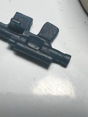 VINTAGE KENNER STAR WARS 1980 V4 IMPERIAL IG-88 BLASTER GUN COMPLETE TRANSLUCENT