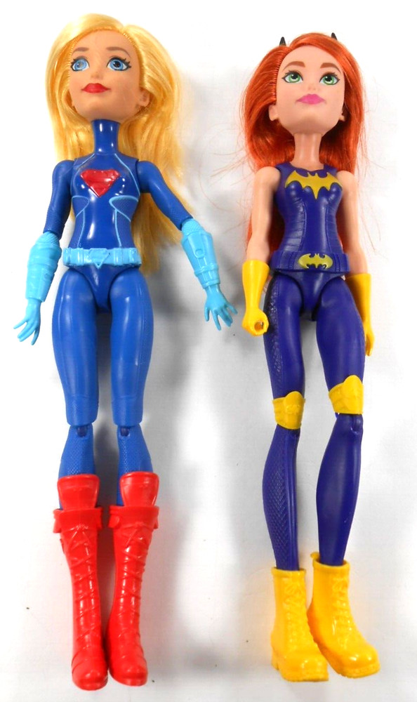 DC Comics Hero 2 Action Figures Supergirl & Batgirl 2015 Indonesia