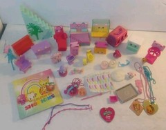 2013 Shopkins Toys and Accessories Lot of (38) Items by Moose Enterprise