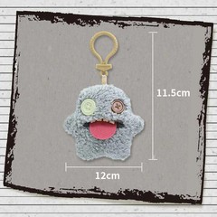 Fuggler Funny Ugly Monster Keyrings Plush Squidge Stuffed Doll Toys Pendant Gift