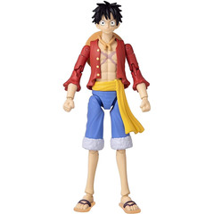Bandai- One Piece Anime Heroes Monkey D. Luffy 6.5” Action Figure