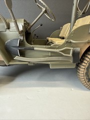 Hasbro GI Joe 12″ WWII 1941 Jeep Willys US Army 1:6 Scale W/ Turret Gun (2001)