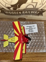 TIGER MOTH ! THOMAS FRIENDS TRAIN ERTL DIECAST SODOR BI PLANE BANDAI JAPAN