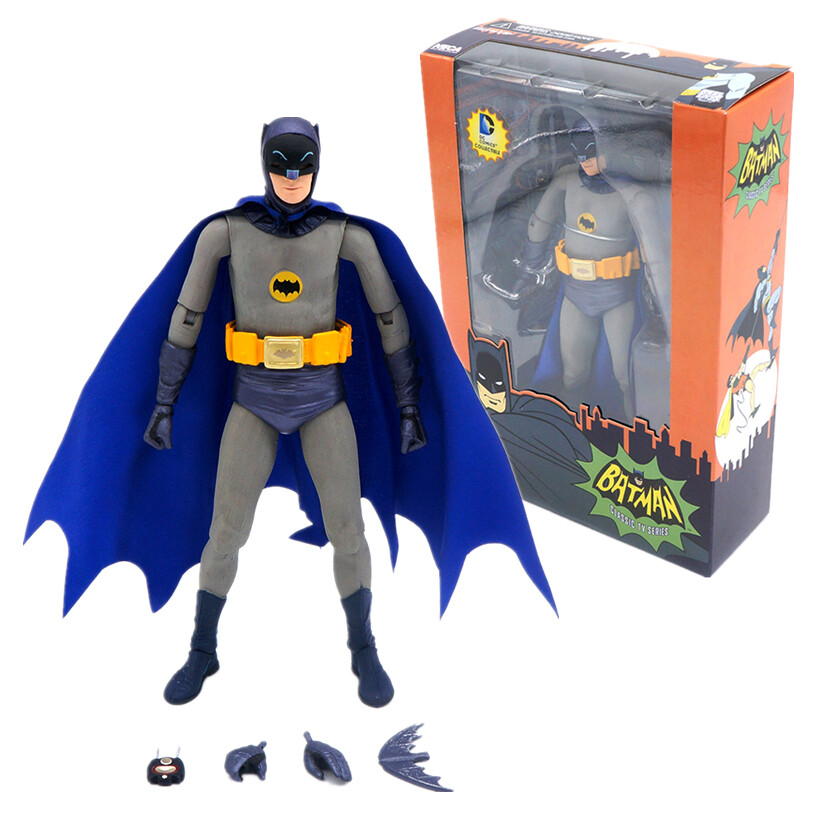 DC Comics 1966 Classic TV Series NEW 7″ Neca Batman Adam West Action Figure Toy