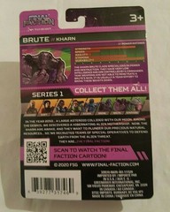 Final Faction – KHARN – Brute – Action Figure ~ * NEW * FREE SHIPPING