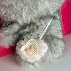 ZFAZ Luxi Picnic Bunny 600% Evening Breeze Firefly Grey Pink Collectible Plush