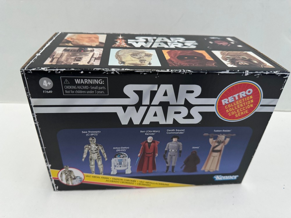 Hasbro Star Wars Retro Collection 3.75″ 6 Figure Pack Episode IV A New Hope Set