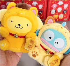 TOP TOY Sanrio Lucky cat Series Vinyl Plush Confirmed Blind Box Figures Hot!!