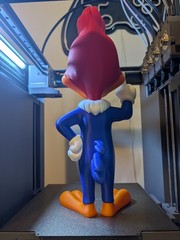 15″ Premium 3D Printed Woody Woodpecker Collectible Figure