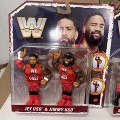 Bloodline Wwe Retro 4-pack Roman Reigns, Solo Sikoa, Jey Uso, Jimmy Uso, New
