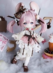 Pre-Order Milo Doll Dona Totoro Human 27cm/10.6In Bjd Full Set Limited 100Pcs